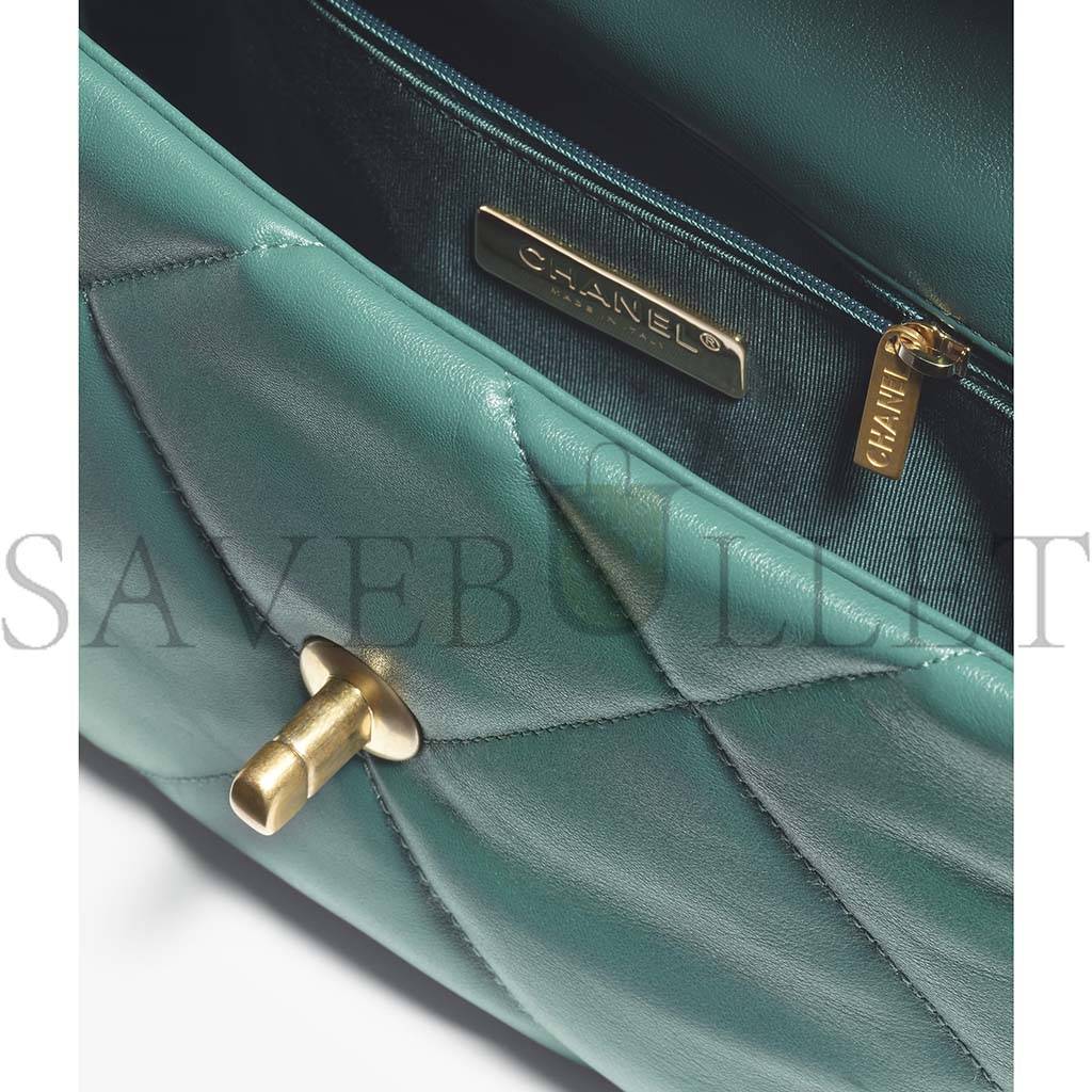 Ch*el 19 handbag as1160 b04852 nm378 (26*16*9cm)